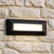 Charcoal Wall Light Double Insulated 240V 4W 350lm IP65 3000K 230mm Charcoal Wall Light Double Insulated 240V 4W 350lm IP65 3000K 230mm